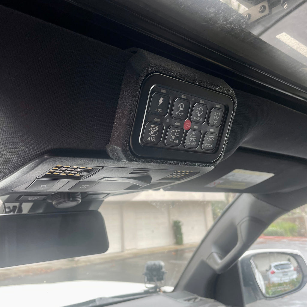 AuxBeam captain switch mount