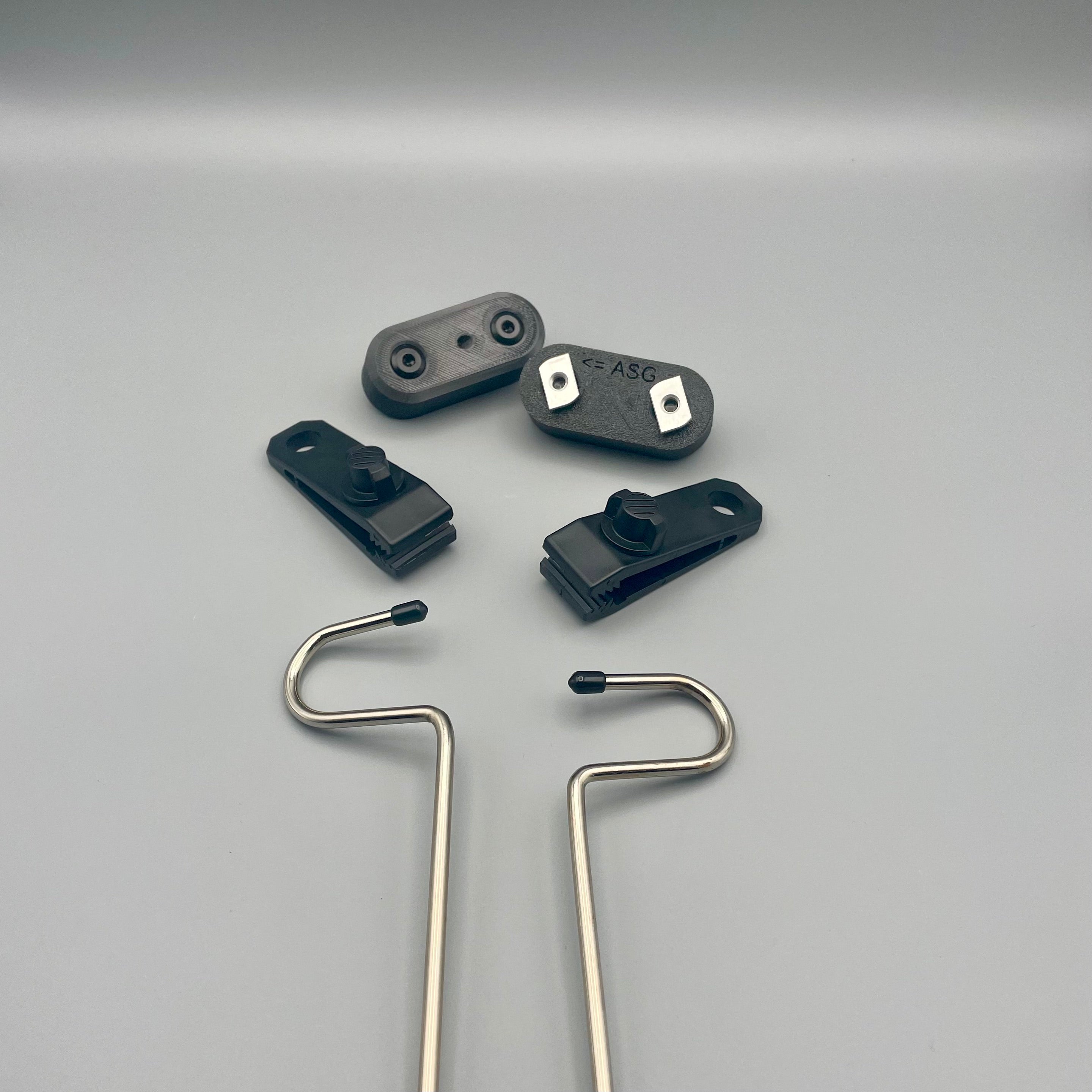 Rainfly/Awning pole mount kit