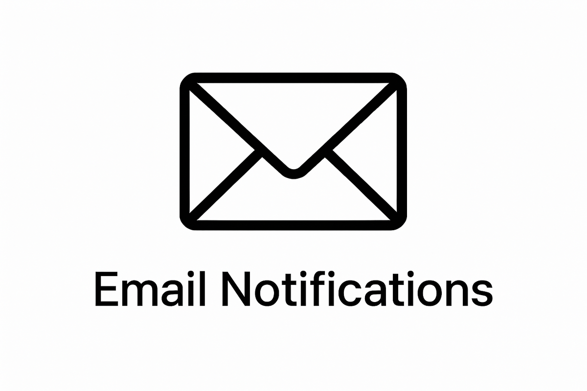 capitalize the "E" in email and the "N" in notifications