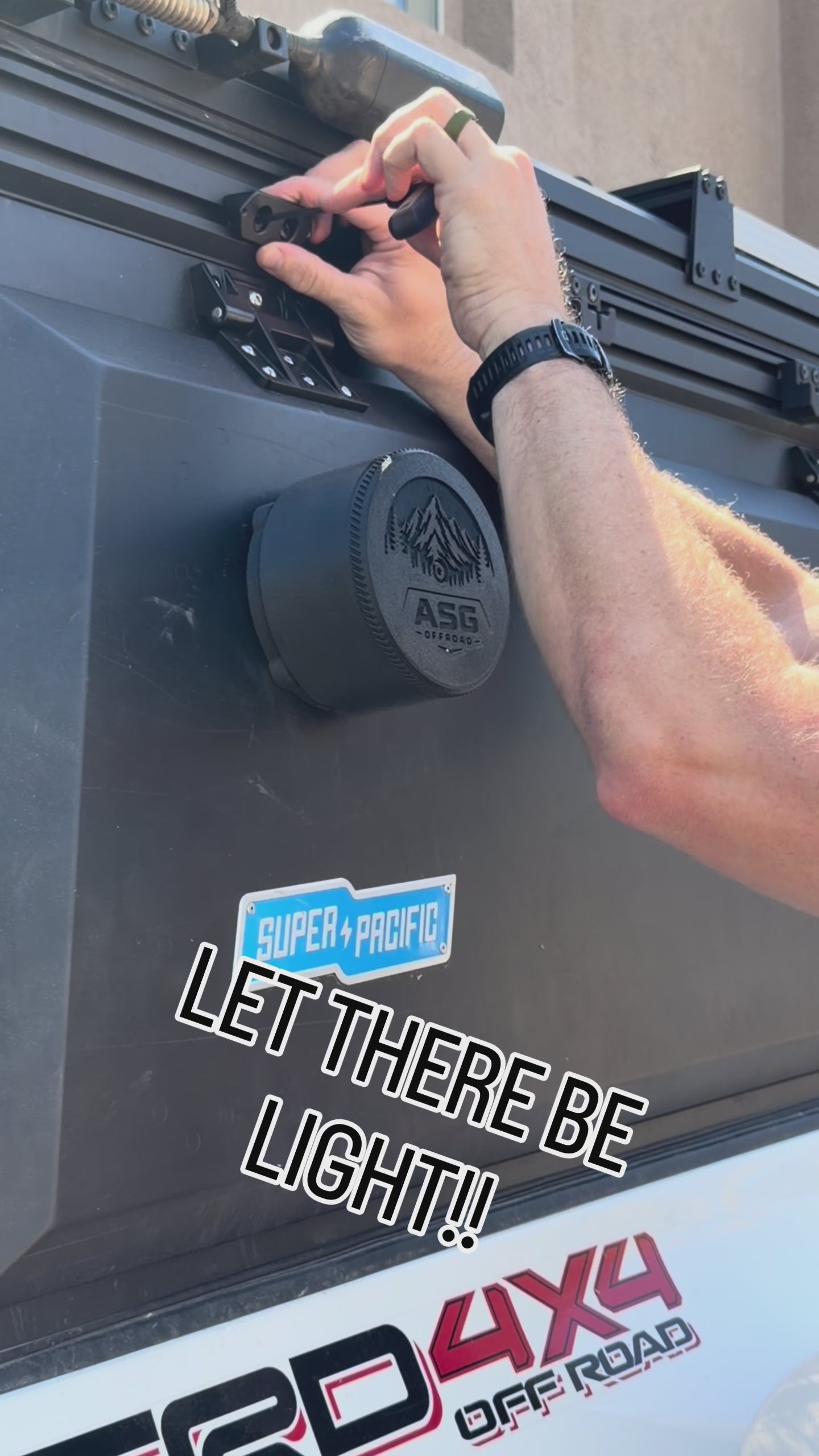 Baja Designs rock light mount